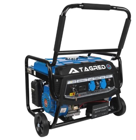 Генератор бензиновий TAGRED 1 фаза (220В), 3кВт, (TA3500GKWX)